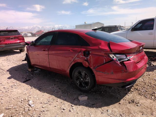 Vin: kmhlm4ag6mu155893, lot: 52731105, hyundai elantra sel 20212