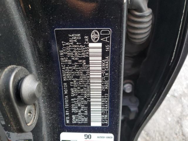 2017 TOYOTA COROLLA L - 2T1BURHE2HC839876