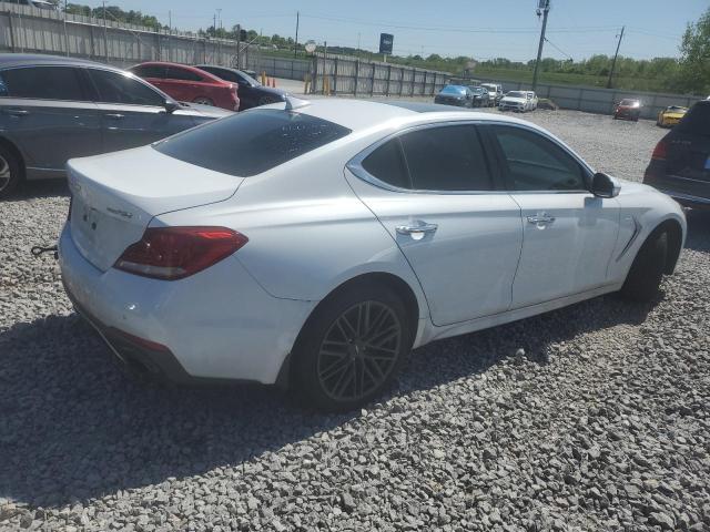 Vin: kmtg74lexku016731, lot: 52879505, genesis g70 elite 20193