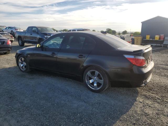 BMW 545 I 2005 black sedan 4d gas WBANB33565CN65980 photo #3