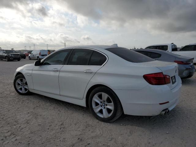 BMW 528 I 2011 white  gas WBAFR1C51BC743598 photo #3