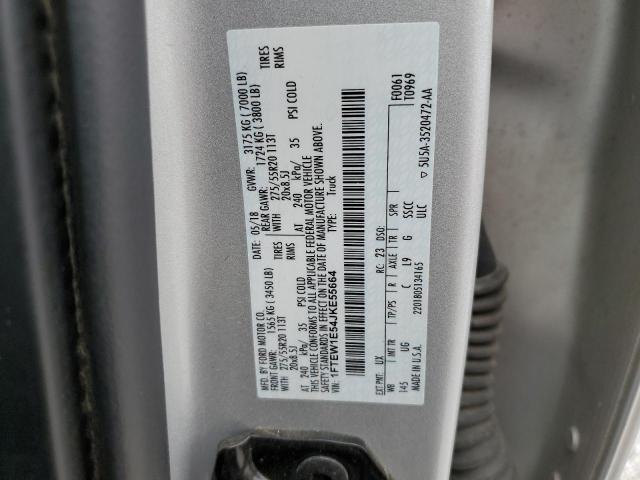 2018 FORD F150 SUPER - 1FTEW1E54JKE55664