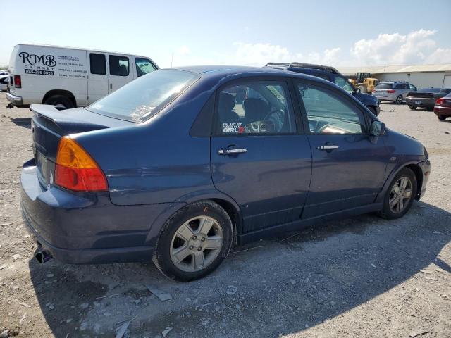 SUZUKI AERIO S 2002 blue sedan 4d gas JS2RA41S225109275 photo #4