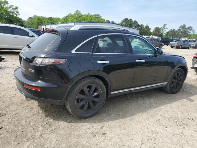 INFINITI FX45 2006 black  gas JNRBS08W56X401362 photo #4