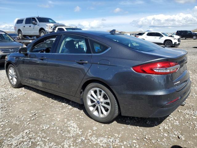 FORD FUSION SE 2019 gray  gas 3FA6P0HD8KR283978 photo #3