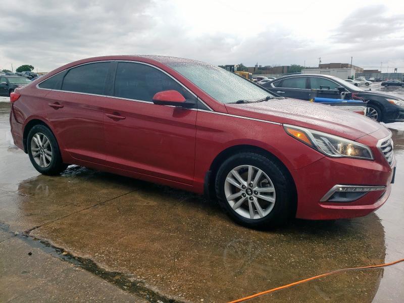 Vin: 5npe24af9fh215835, lot: 55120955, hyundai sonata se 20154