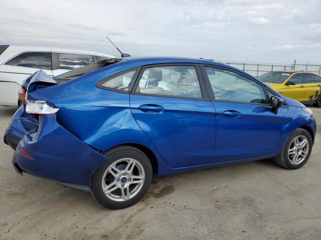 FORD FIESTA SE 2019 blue  gas 3FADP4BJ7KM156150 photo #4