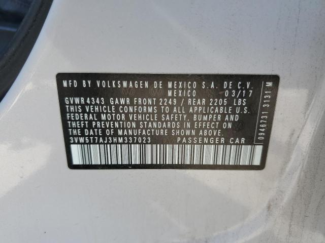 2017 VOLKSWAGEN JETTA GLI - 3VW5T7AJ3HM337023