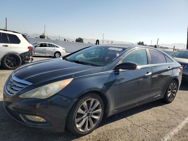 HYUNDAI SONATA SE 2011 blue  gas 5NPEC4AC2BH098841 photo #1