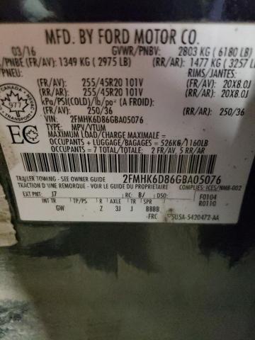 2016 FORD FLEX LIMIT 2FMHK6D86GBA05076