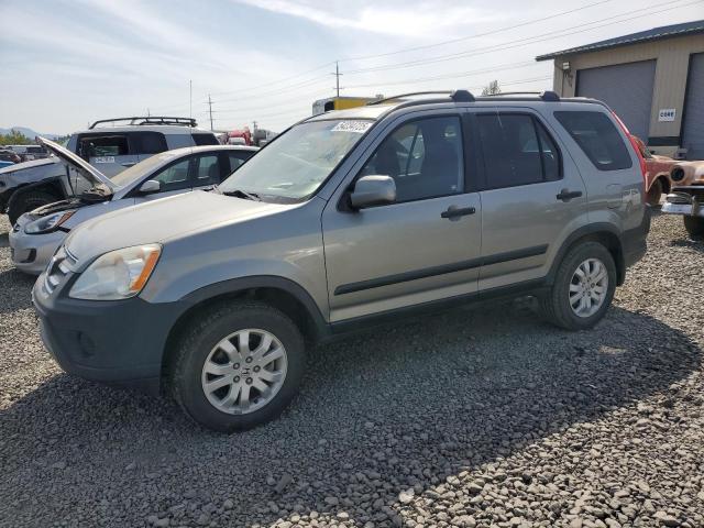 HONDA CR-V EX 2005 silver  gas JHLRD78805C018389 photo #1