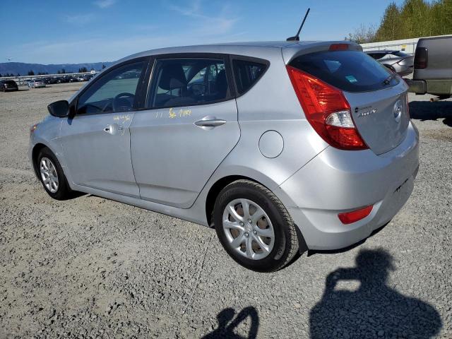 HYUNDAI ACCENT GLS 2013 silver  gas KMHCT5AE5DU087271 photo #3