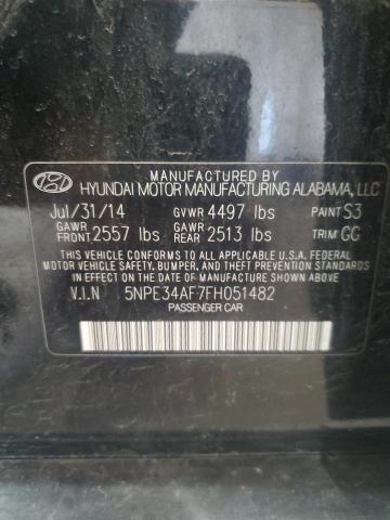 5npe34af7fh051482 - 2015 Hyundai Sonata Sport - #54132065