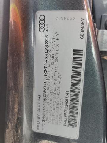 2016 AUDI A3 E-TRON WAUUPBFF3GA091741