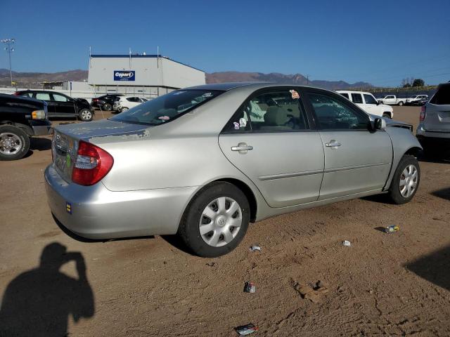 TOYOTA CAMRY LE 2002 silver sedan 4d gas JTDBE30K620031656 photo #4