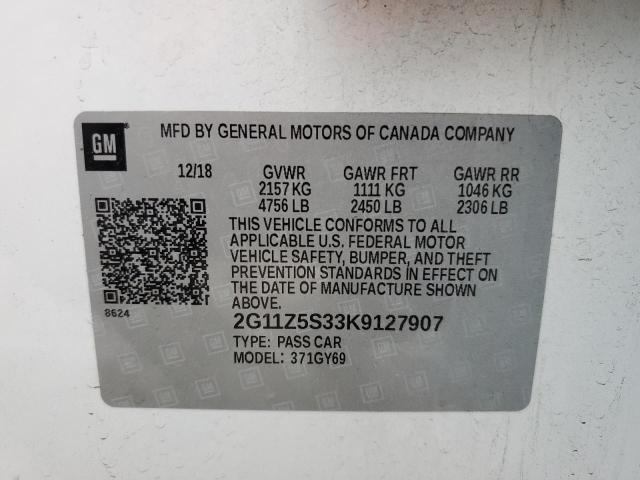 2019 CHEVROLET IMPALA LT - 2G11Z5S33K9127907