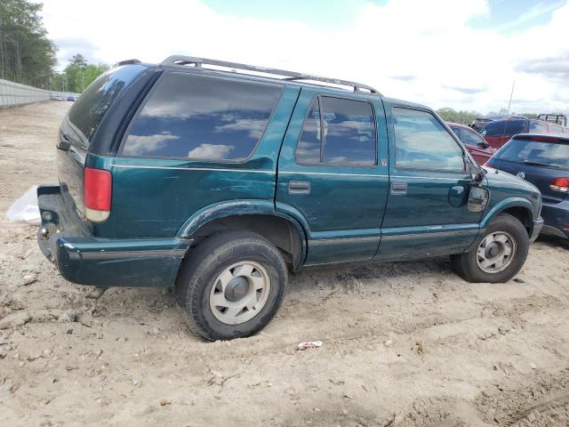 GMC JIMMY 1998 green  gas 1GKCS13W8W2500566 photo #4