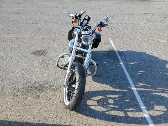 HARLEY-DAVIDSON XL883 SUPE 2014 black road/str gas 1HD4CR237EC434800 photo #3