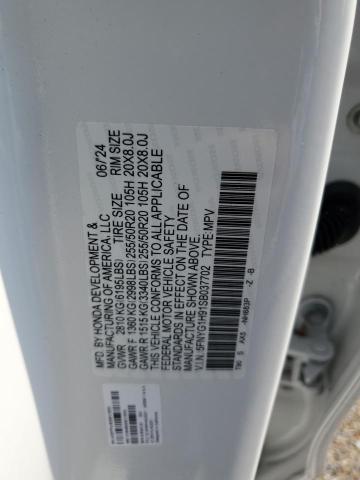 2025 HONDA PILOT BLAC - 5FNYG1H91SB037702