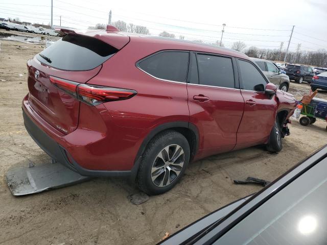 Vin: 5tdhzrbh6ns570427, lot: 51982165, toyota highlander xle 20223