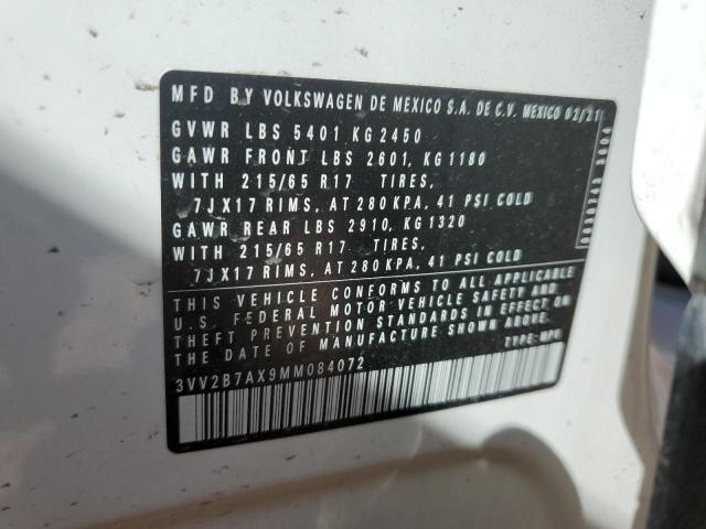 2021 VOLKSWAGEN TIGUAN SE #3291765240