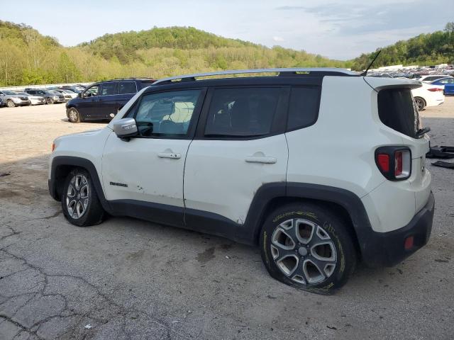 Vin: zaccjadb1hpf57016, lot: 55201015, jeep renegade limited 20172