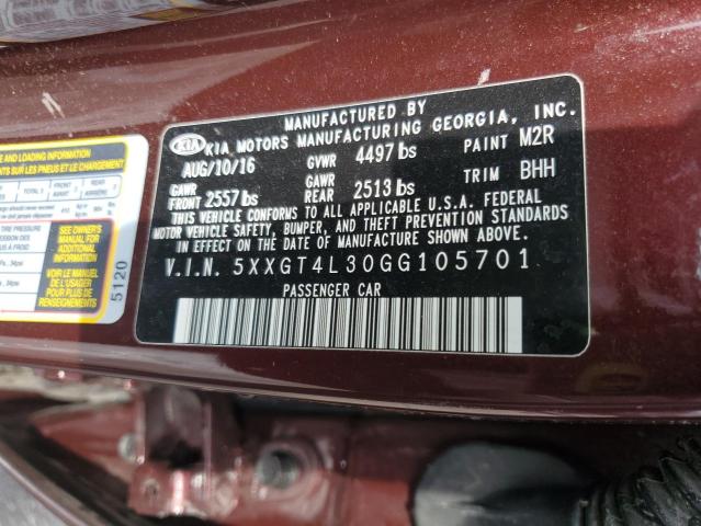 2016 KIA OPTIMA LX - 5XXGT4L30GG105701