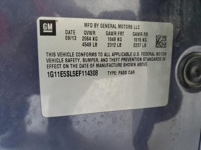 2014 CHEVROLET MALIBU 2LT - 1G11E5SL5EF114308