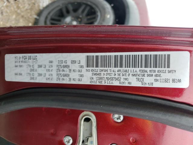 2017 RAM 1500 SLT - 1C6RR7LM6HS879452