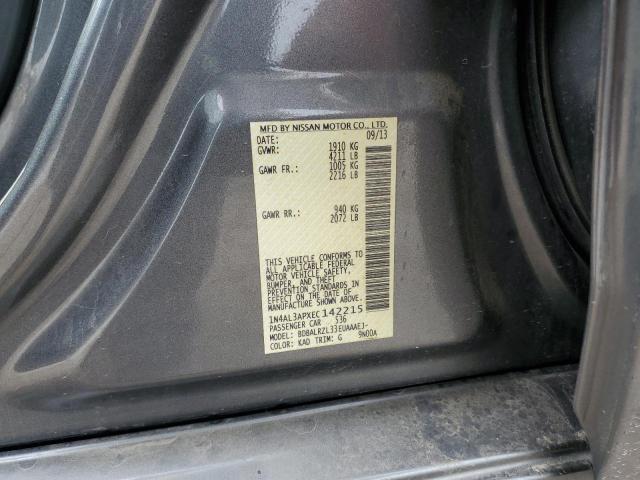 2014 NISSAN ALTIMA 2.5 - 1N4AL3APXEC142215