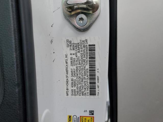 2020 HONDA ACCORD LX - 1HGCV1F13LA073576