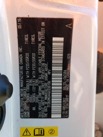 2016 LEXUS RX 350 BAS - 2T2BZMCA4GC036196