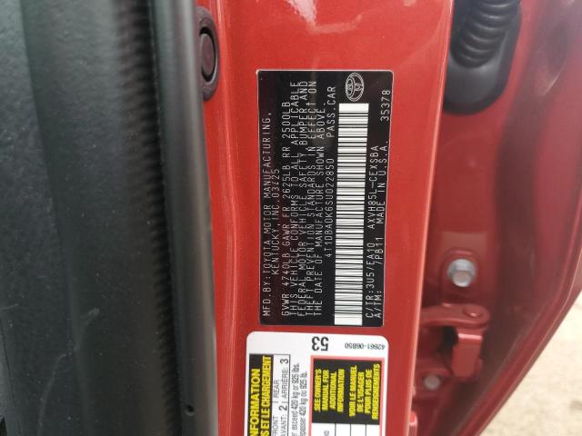 2025 TOYOTA CAMRY XSE - 4T1DBADK6SU022850