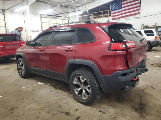 Vin: 1c4pjmbs9fw509642, lot: 52385555, jeep cherokee trailhawk 20152