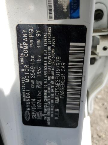 2015 HYUNDAI ACCENT GS KMHCT5AE3FU197979