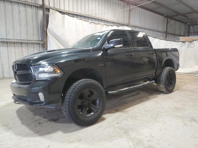 RAM 1500 SPORT 2017 black crew pic gas 1C6RR6MT6HS629001 photo #1
