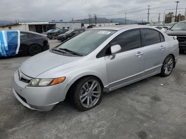HONDA CIVIC SI 2008 silver  gas 2HGFA55568H709940 photo #1