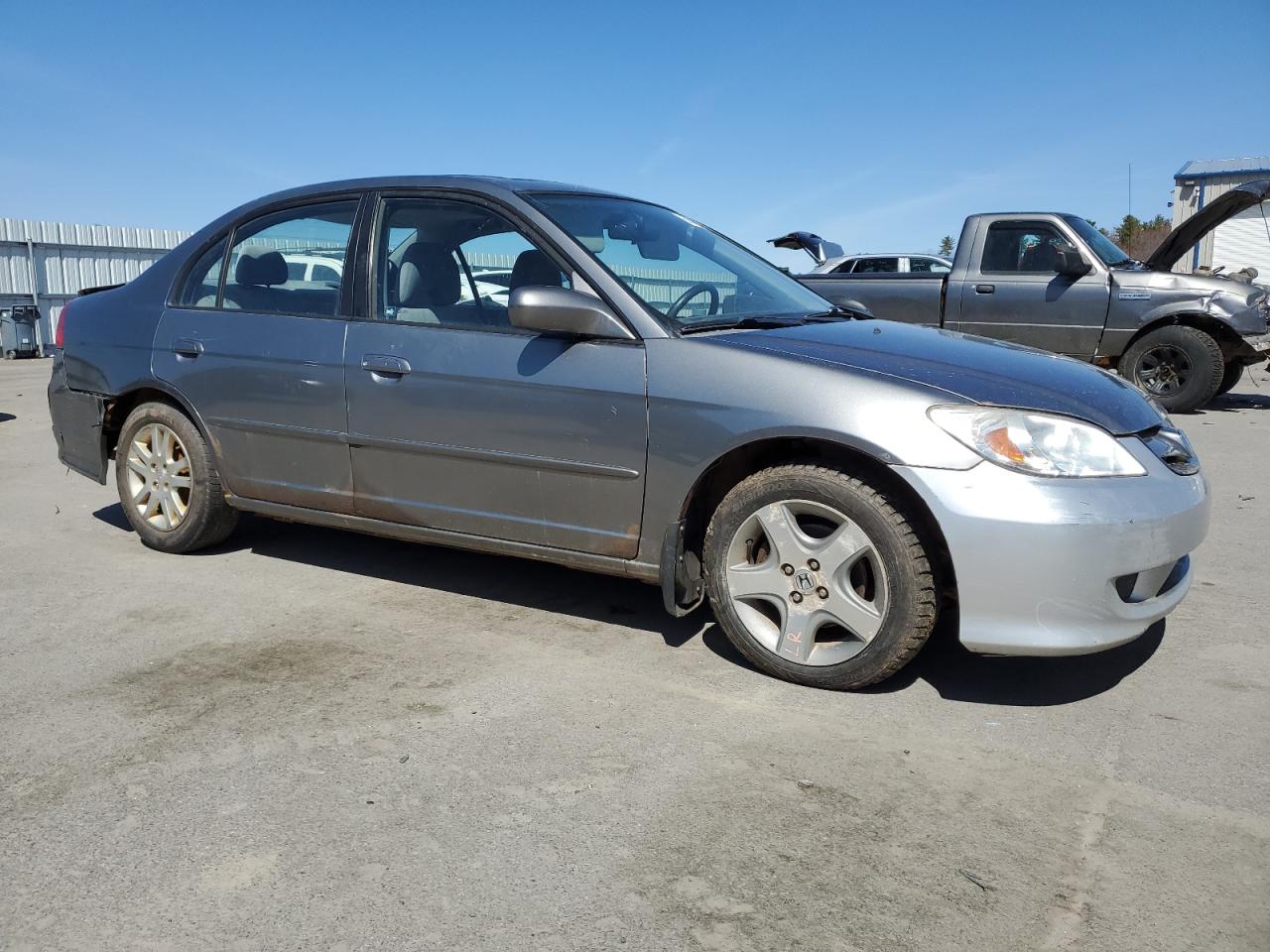 Lot #3139657508 2005 HONDA CIVIC LX