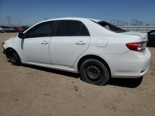 TOYOTA COROLLA BA 2012 white  gas 2T1BU4EE7CC815816 photo #3