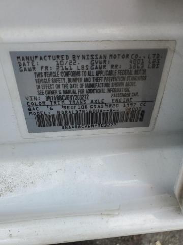2022 NISSAN SENTRA SV - 3N1AB8CV6NY303272