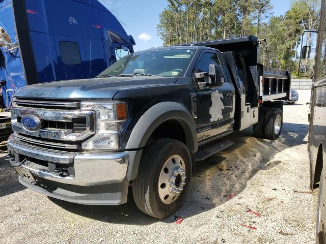 FORD F600 SUPER 2022 blue  diesel 1FDFF6LT7NDA07444 photo #1