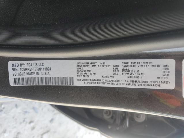 2024 RAM 1500 BIG H - 1C6RREFT7RN111924