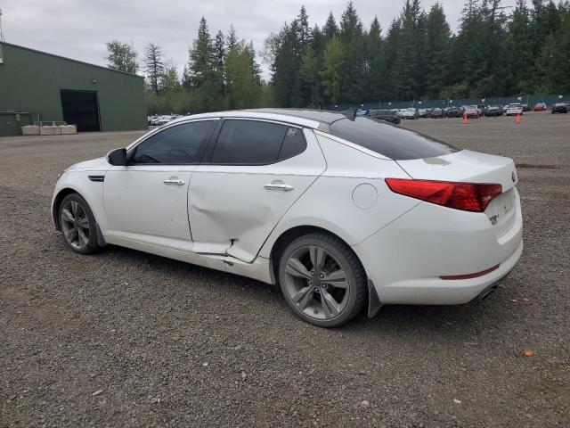 KIA OPTIMA EX 2013 white  gas 5XXGN4A7XDG121884 photo #3