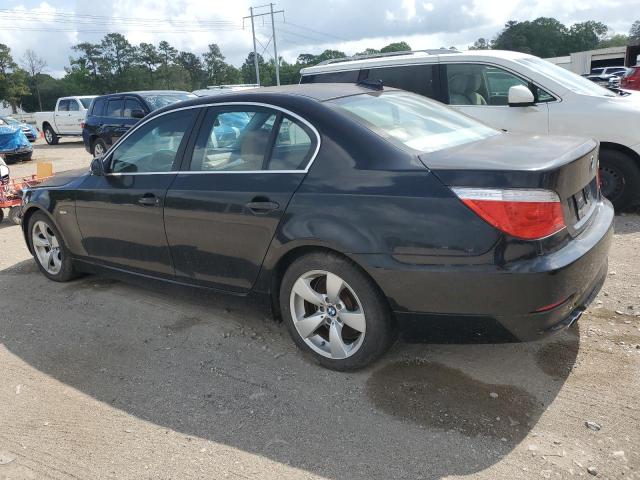 BMW 528 I 2008 black sedan 4d gas WBANU53558CT01921 photo #3
