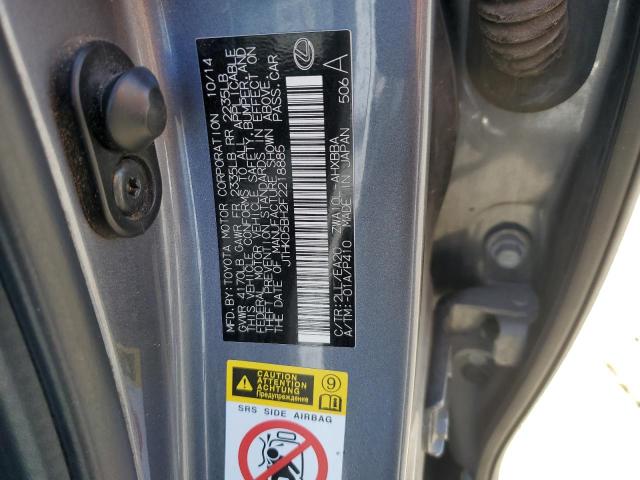 2015 LEXUS CT 200 JTHKD5BH2F2218885