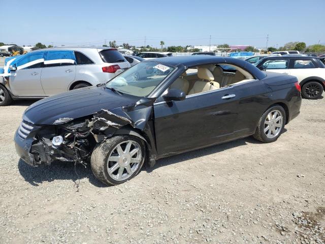 CHRYSLER SEBRING LI 2008 black converti gas 1C3LC65M28N254623 photo #1