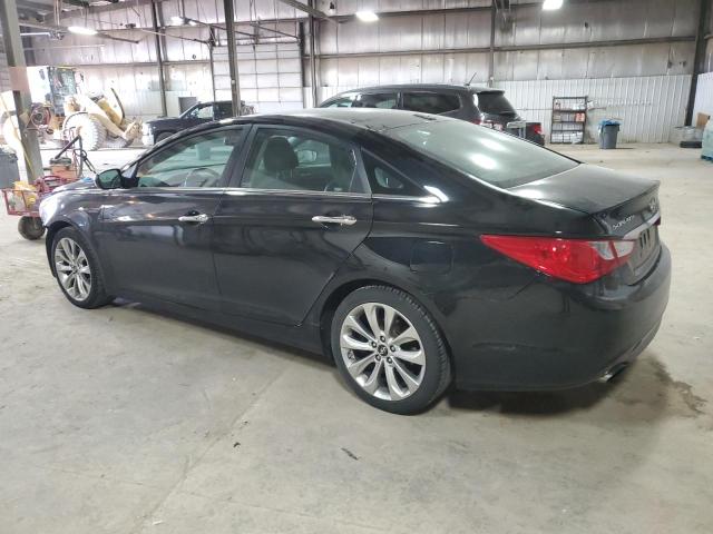 HYUNDAI SONATA SE 2013 black  gas 5NPEC4AC8DH711158 photo #3