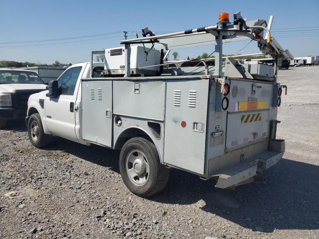 FORD F350 SRW S 2008 white  gas 1FDSF305X8EC32894 photo #3