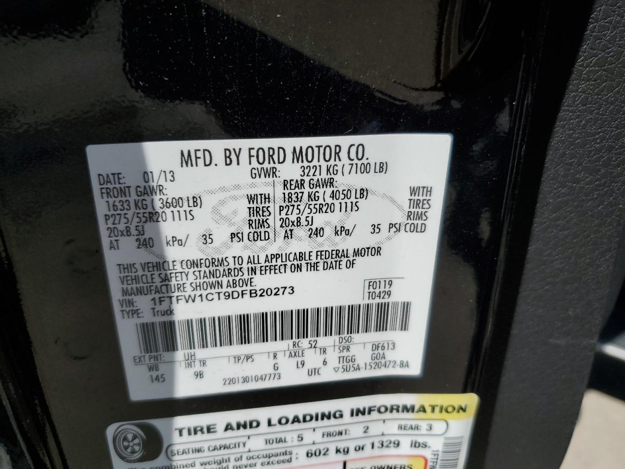 FORD F-150 SUPERCREW