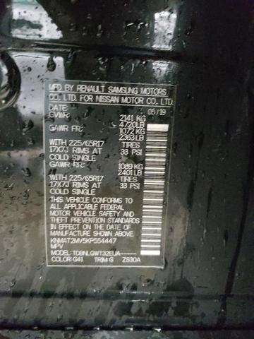 2019 NISSAN ROGUE S - KNMAT2MV5KP554447
